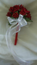 Red Toss Bouquet
