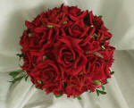 Red Bridal Bouquet