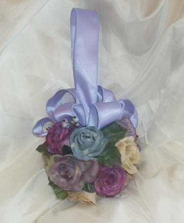 Victorian Rose: Blue, Purple, Beige